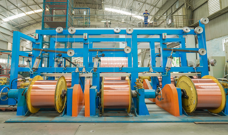 Quy trình sản xuất dây cáp điện