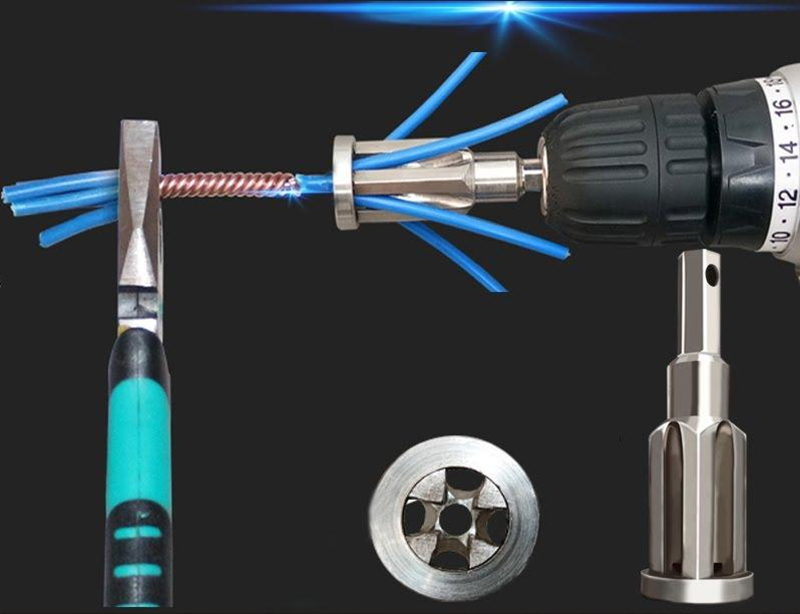 Một số dụng cụ sử dụng để thực hiện nối dây điện nhiều sợi